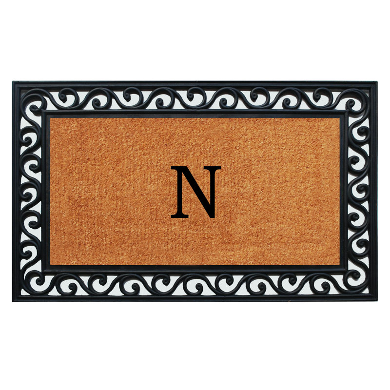 Paillasson Zager, N, Rectangle 2 pi 6 po x 4 pi