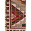 Tapis rétro Navajo vers 1950 4 pi 6 po x 8 pi