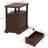2-Drawer Farmhouse End Table With Built-In Outlets-732777270