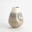 Cream Rises Dented Vase-65149737