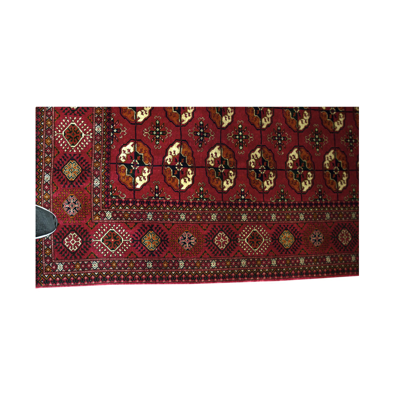 Hand-Knotted High-Quality Red/Orange Area Rug