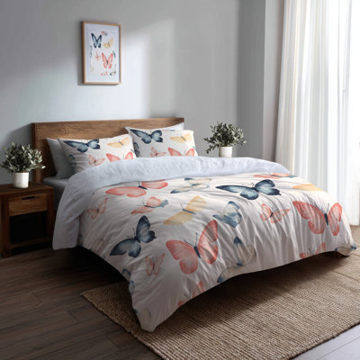 Ensemble de literie pour enfants 3 pièces - Ensemble de housse de couette et de coussin décoratif
