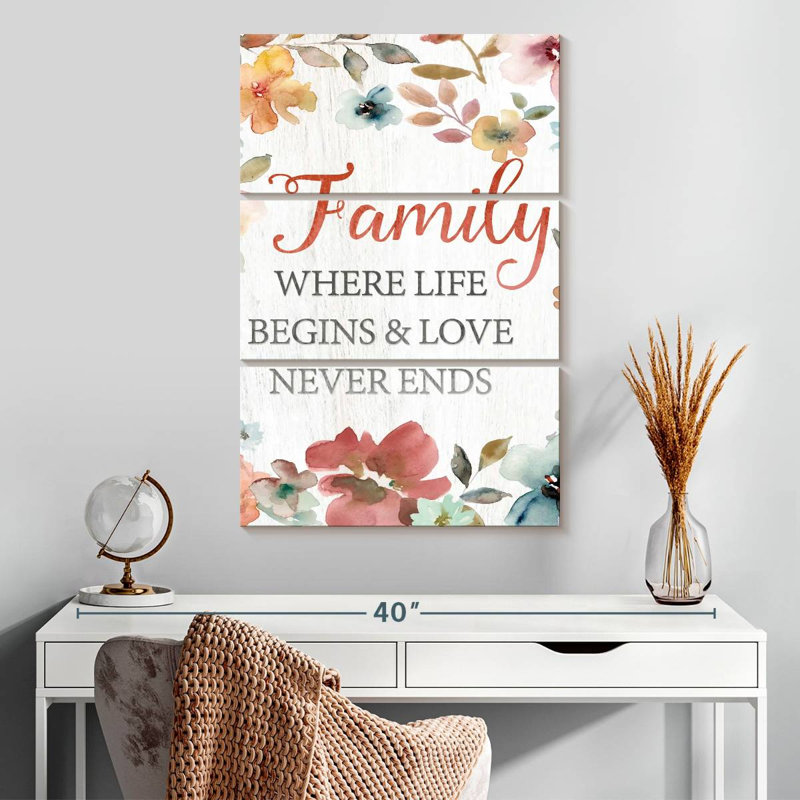 Tergel Family Life Begins, H 32 po x l 20 po