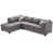 Gray, Faux Leather