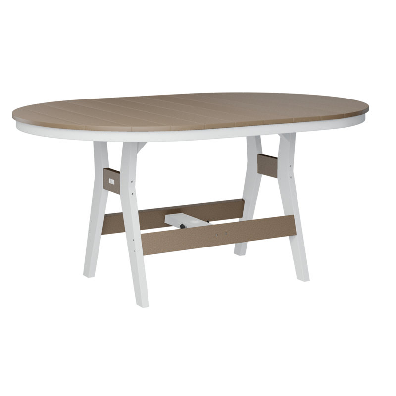 Table de salle à manger Berlin, Bois vieilli, H 30,37 po x l 64 po x P 44 po
