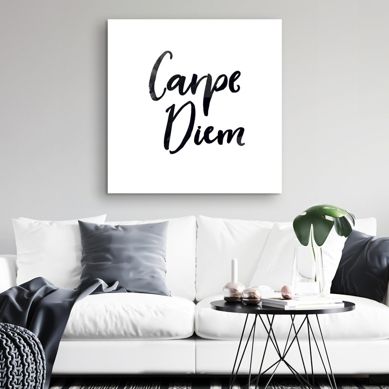 Carpe diem - 32"x32" art on canvas