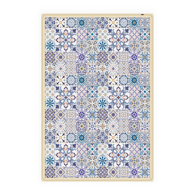 Bynoe Geometric Kitchen Mat