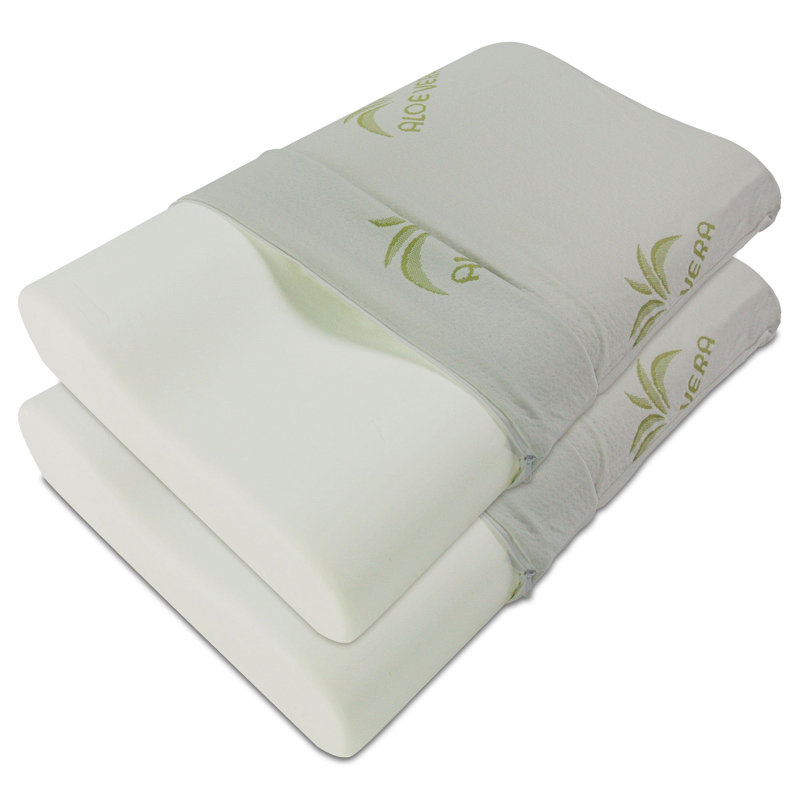 Pair of Orthocervical Memory Pillows Ortho Maxi