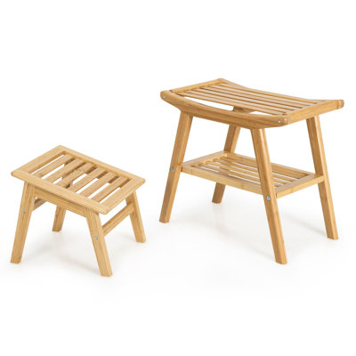 Bamboo Shower Bench 