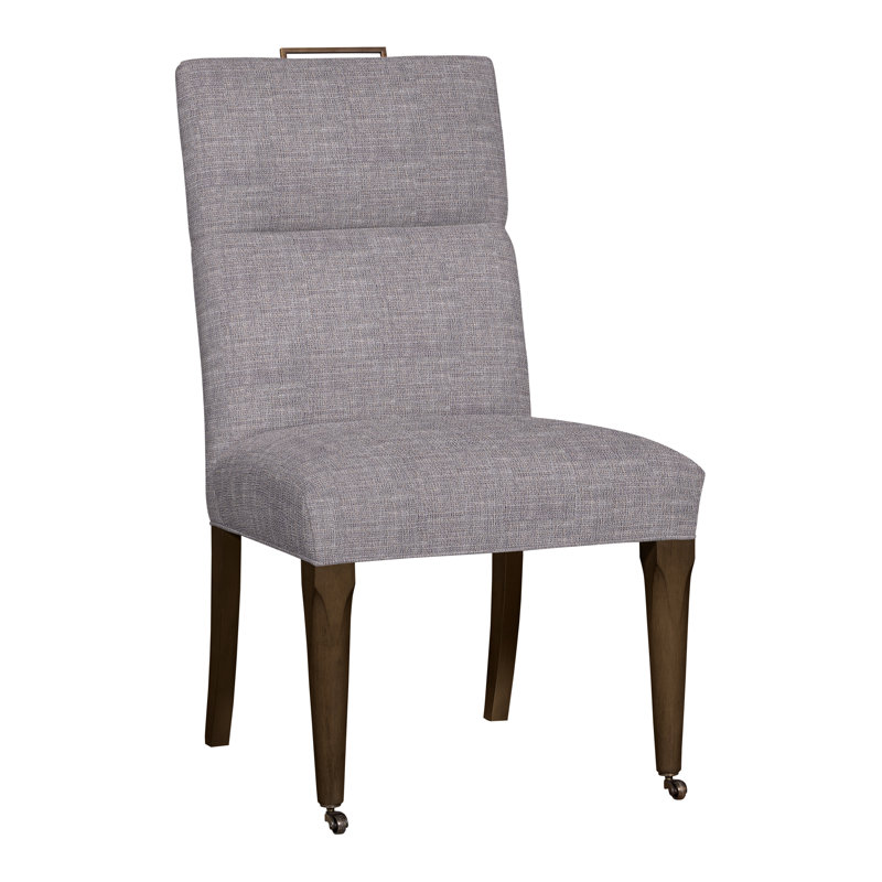 Chaise d'appoint Br légum Road, La Havane, Chenille nomade ardoise Crypton®