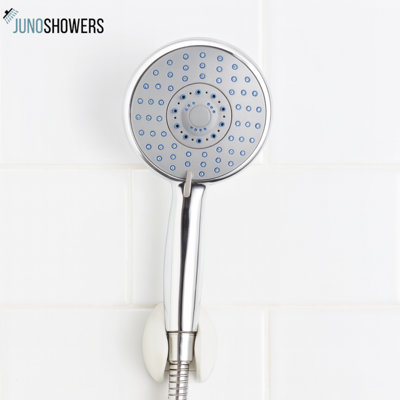 Système de douche mural moderne avec contrôle thermostatique et pomme de douche à effet pluie