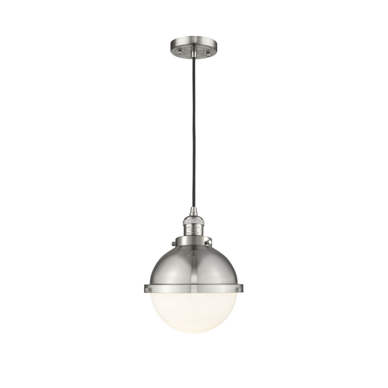 Anesh 1 - Light Single Pendant, Clear, 132.25" H x 9" W x 9" D, Brushed Brass