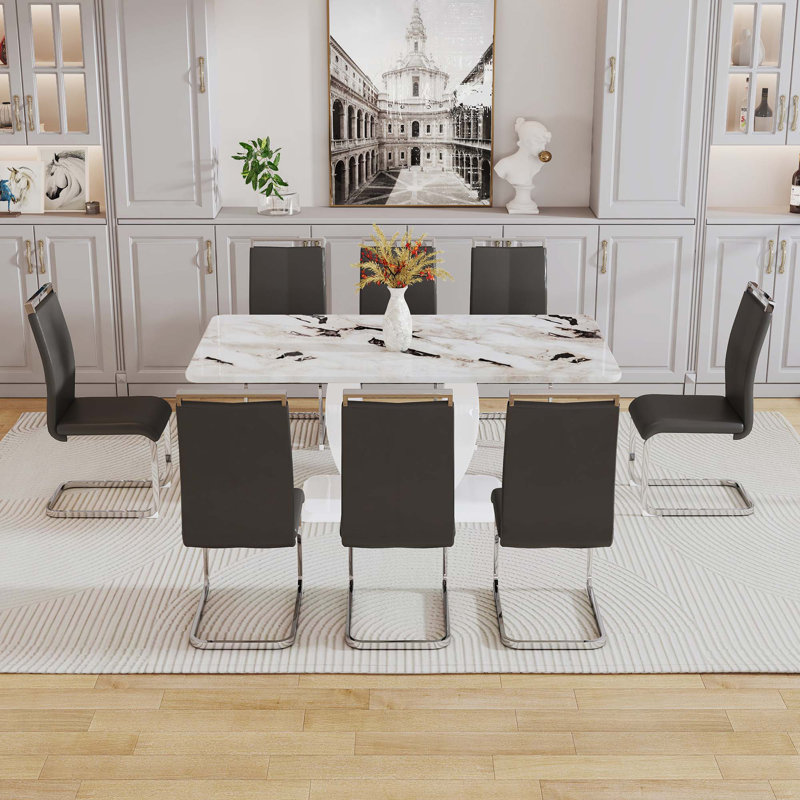 Ensembles de tables de salle à manger, Or, 9