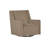 Lural Swivel Brown Rocker Chair