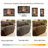 Spacious Chocolate Sectionals, Plush Fabric, No Assembly Needed
