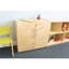 Armoire de salle de classe à 3 compartiments avec portes verrouillable