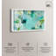 «Alista Green Blues Shadowbox», art abstrait vert par Art Remedy-115123760-115123754