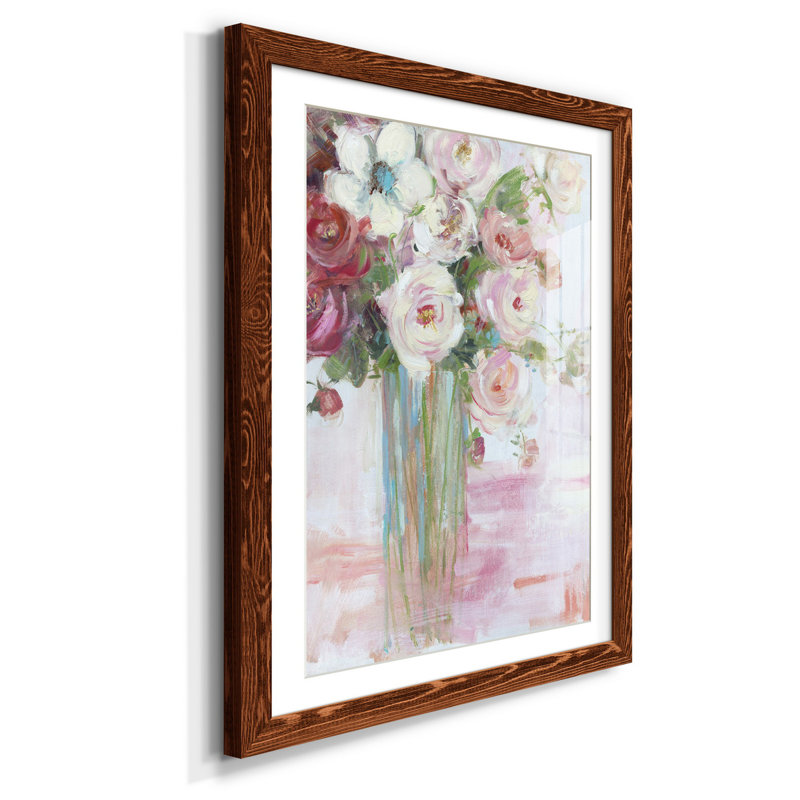 Botanical Blooms - Reproduction d'art sur papier encadrée, H 31,5 po x l 23,5 po x P 1,5 po, Érable