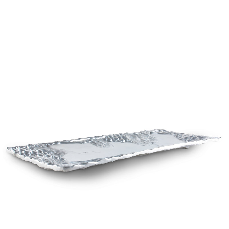 Arthur Court Designs Grape Aluminum Platter