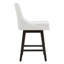 Tabouret de bar et de comptoir pivotant rembourré Zahara-121833992-114019186
