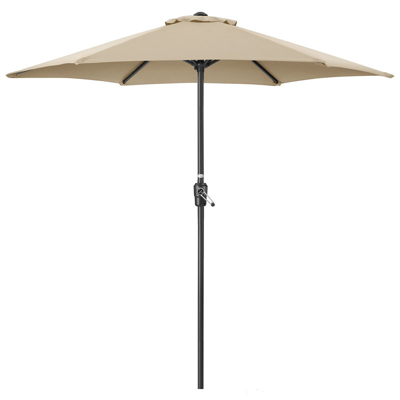 Atri 240cm Market Parasol, Cream