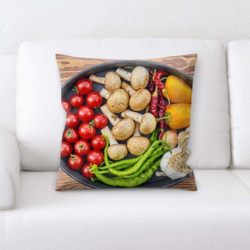Coussin en tomate