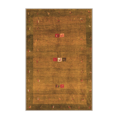 Tapis tissé à la machine en brun / rouge Sirotek Southwestern