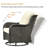 Klodjana Premium All-Weather Wicker 7 - Person Patio Conversation Set with Cushions-1223734461-1223734450