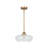 Baron Aldana 1-Light Dome Kitchen Island Lighting