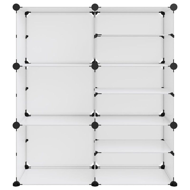 9 Pair Shoe Storage Cabinet