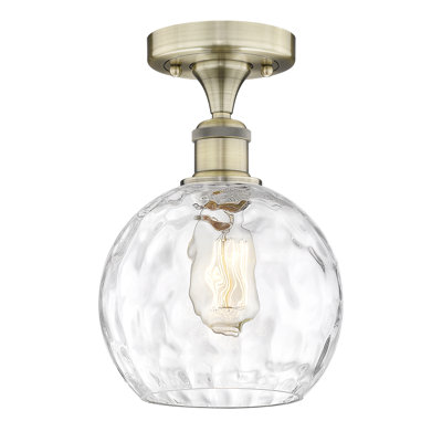 Cindi Glass Semi Flush Mount