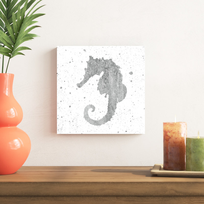 Hippocampe argenté Sea Life, H 12 po x l 12 po