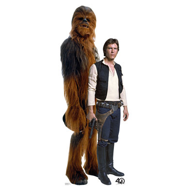 40th™ han et chewbacca™ accroche Star Wars