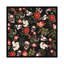 Crâne et floral, impression sur toile tendue-20191879-72682182-72682183
