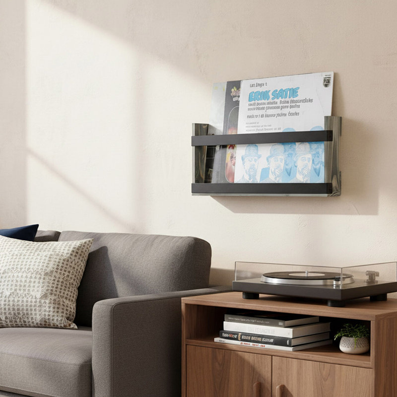 Porte-livres mural double