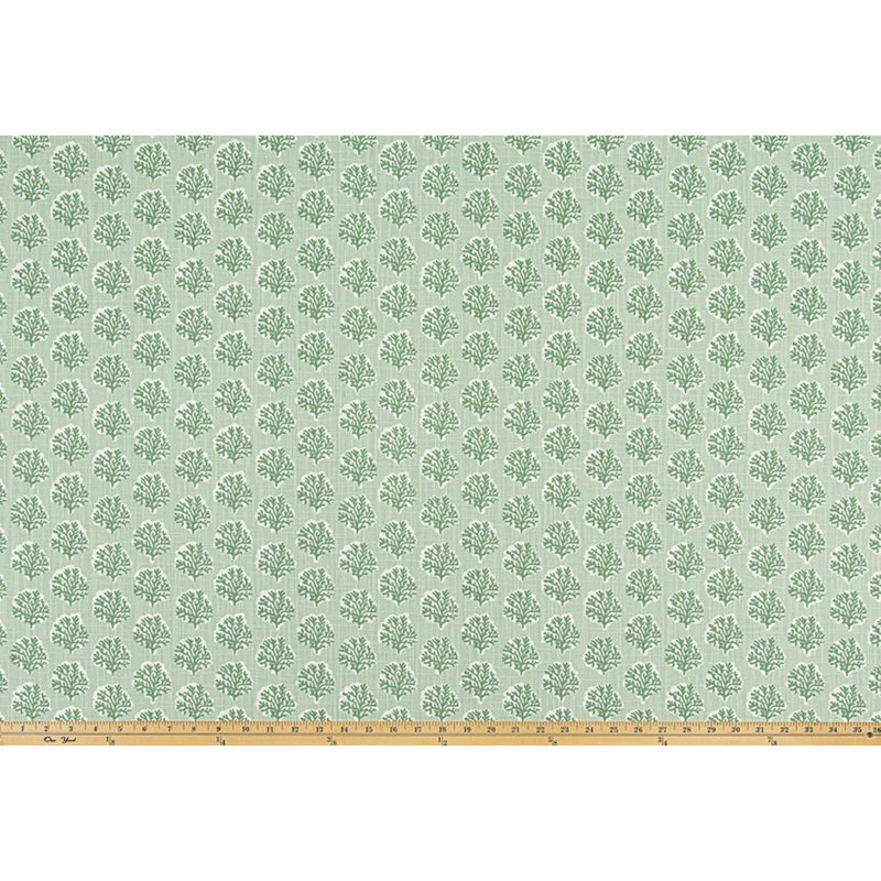 Housse de coussin en coton Seafoam, Carré 17 po