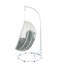 Chaise suspendue en tissu et osier Simona-1383107331-1383107328