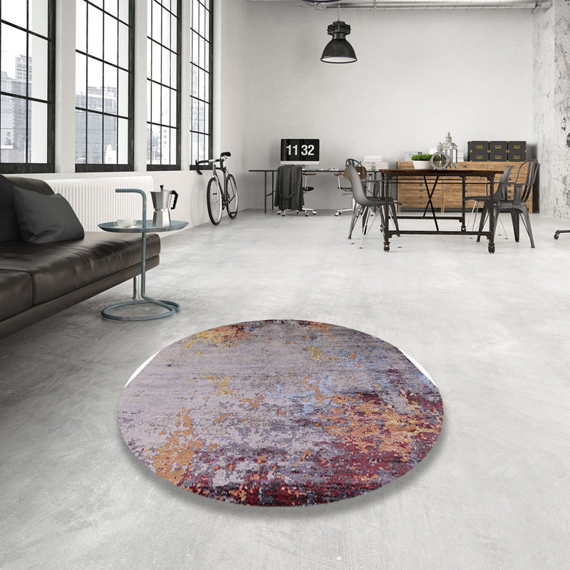 Tapis gris Cannon, Rond 3 pi