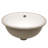 MONSFEST 13.5'' Ceramic Circular Bathroom Sink