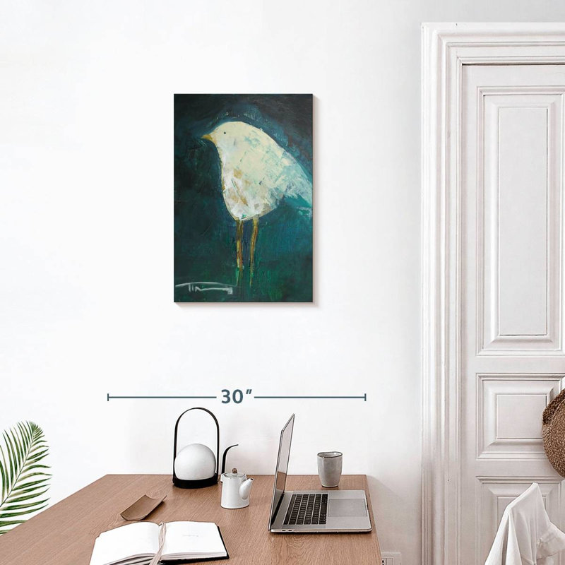 Brampt Waiting Bird, 24" H x 16" W