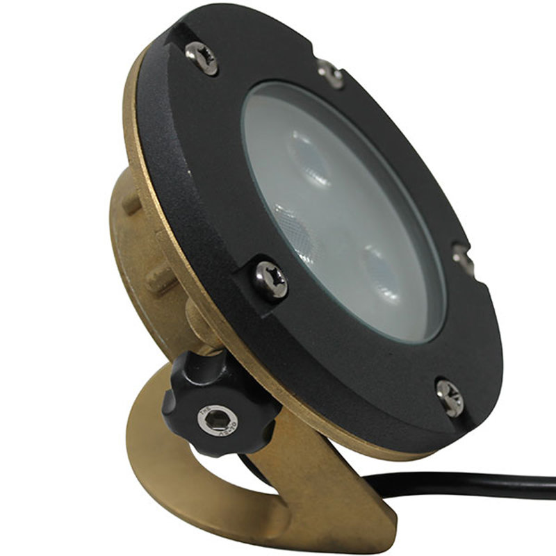 Projecteur à DEL basse tension, Noir