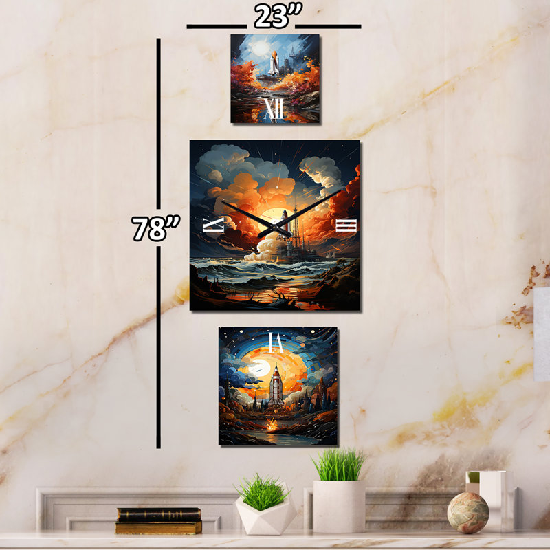 Horloge murale Inmon
