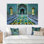 «Soufi Shrine Lahore», impression d'art mural paysage mosquée pakistanaise II