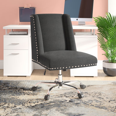 Chaise de travail en polyester Strouse