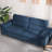 89” Modern Chenille Sofa Adjustable Armrest Couch-245264345