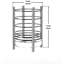 Porte-ustensiles de cuisine pour comptoir, range-ustensiles de cuisine en acier inoxydable, porte-ustensiles de cuisine avec base stable, facile à nettoyer, rangement de cuisine moderne pour spatules, Whiks et plus encore