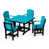 Bleu Aruba / noir est en rupture de stock