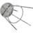 Adjustable Height Ergonomic Industrial Stool Footring