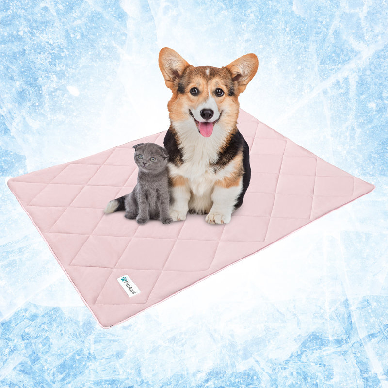 PET - B3022C Nylon rafraîchissant, 40 po x 29 po, Rose