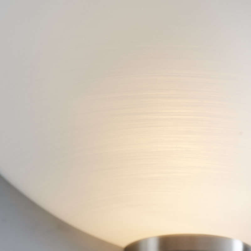 Miltiades 1 - Light Dimmable Uplighter, Satin Chrome